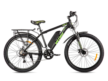 Электровелосипед INTRO Sport XT (Черно-зеленый)