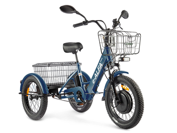 Электровелосипед GREEN CITY e-ALFA Trike (синий)